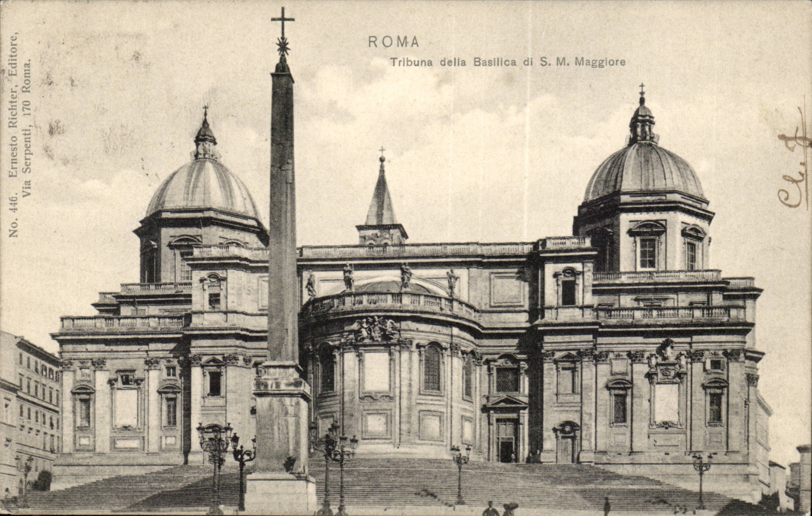 talie Italia Roma CPA TRibuna della Basilica di S M Maggiore