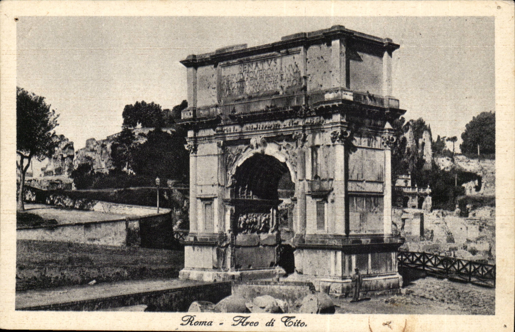 talie Italia Roma CPA Arco di Tito