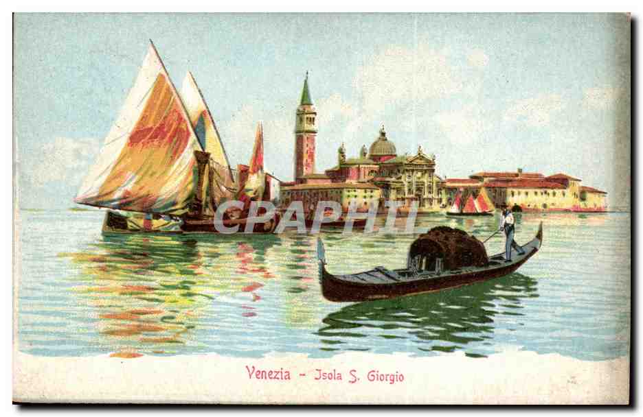 talie Italia VEnezia CPA Isola S Giorgio