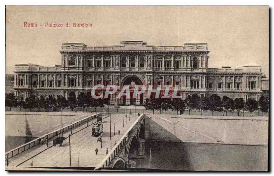 Italie Italia Roma CPA Palazzo di Giustizia