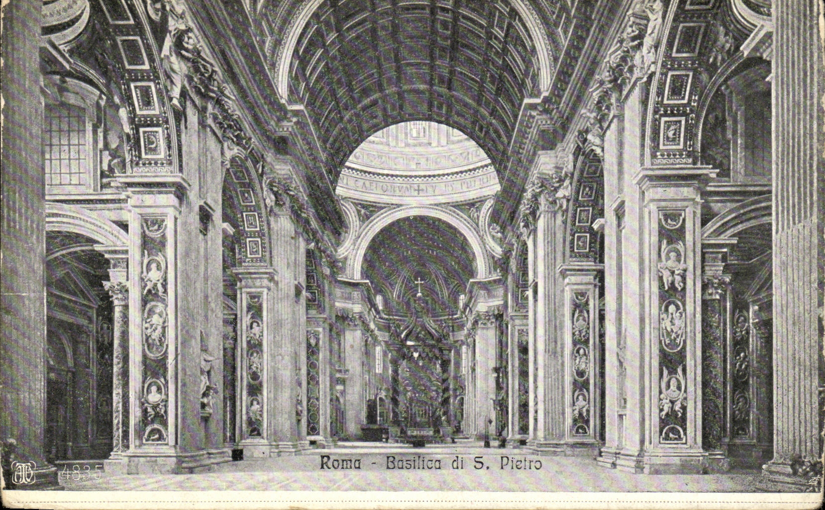 Italie italia Roma CPA Basilica di S Pietro