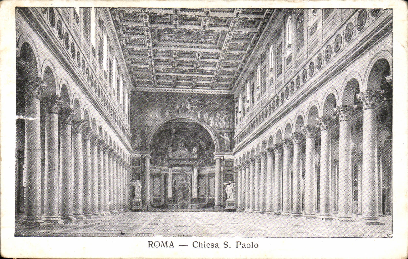 Italie italia Roma CPA Chiesa S Paolo