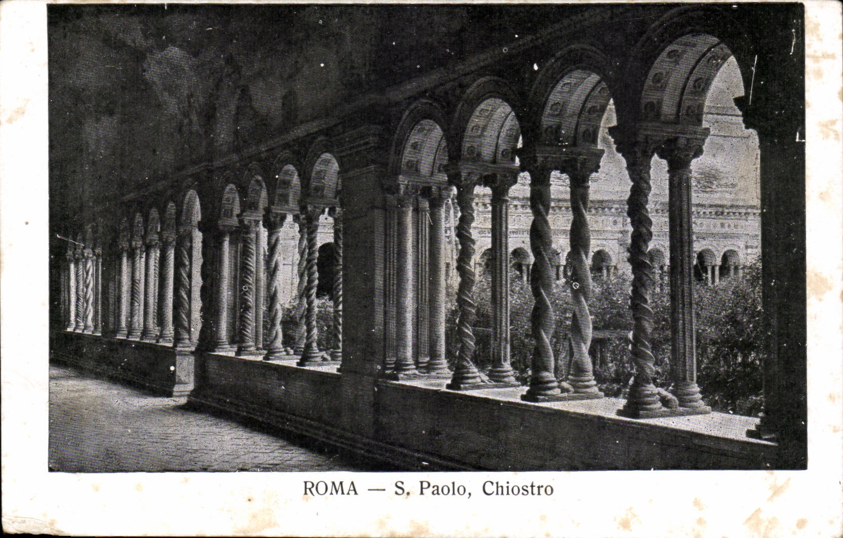 Italie italia Roma CPA S Paolo Chiostro