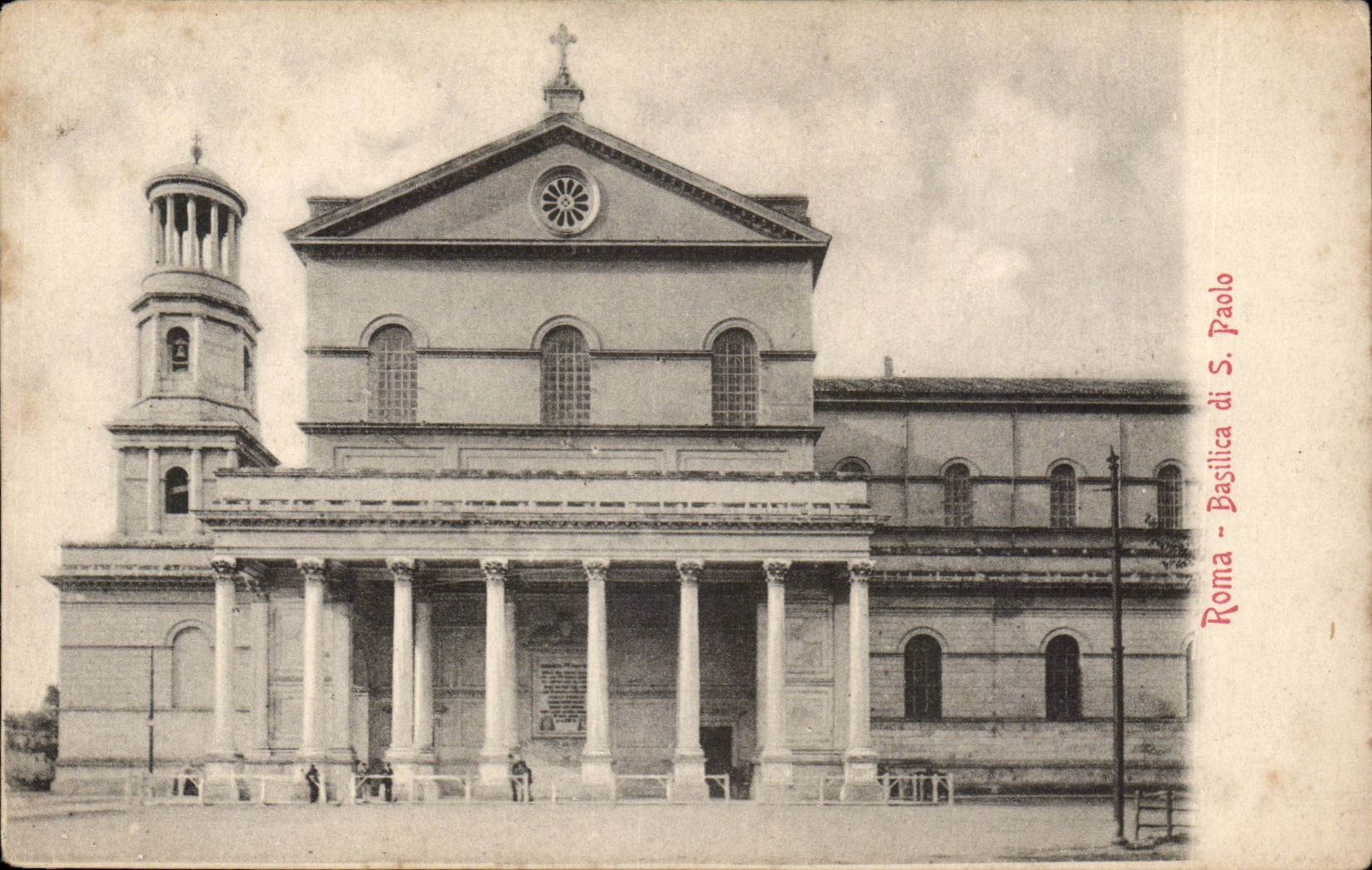 Italie italia Roma CPA Basilica di S Paolo