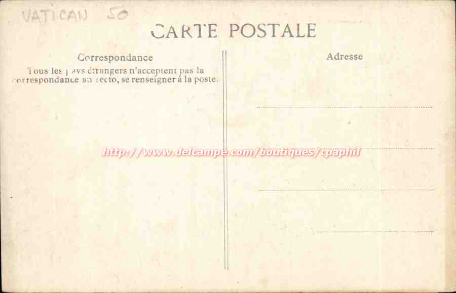 S.S. Pie X et S.B. Cyrille VIII — Cérémonie du XVe Centenaire de Saint-Jean Chrysostome à Rome en 1908 — Édition Attié — Reverso
