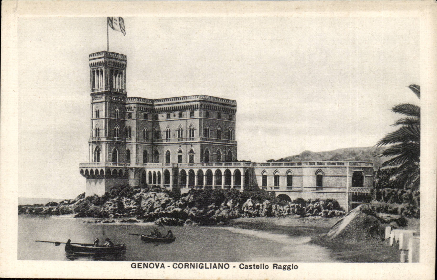 Italie Italia Genova CPA Cornigliano Castello Raggio