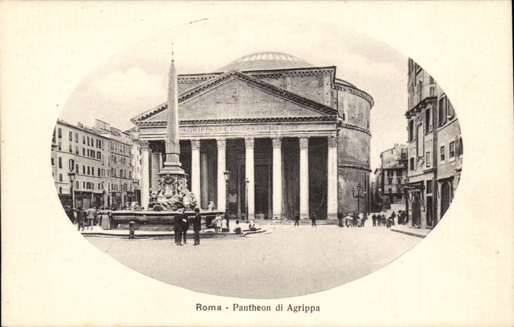 Italie Italia Roma CPA Pantheon di Agrippa