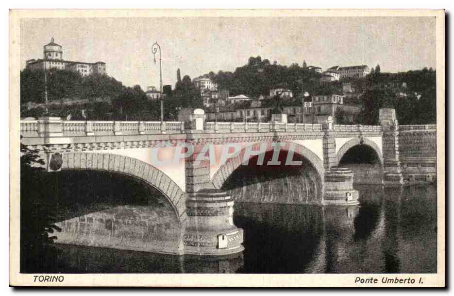 Italie Italia Torino CPA Ponte Umberto I