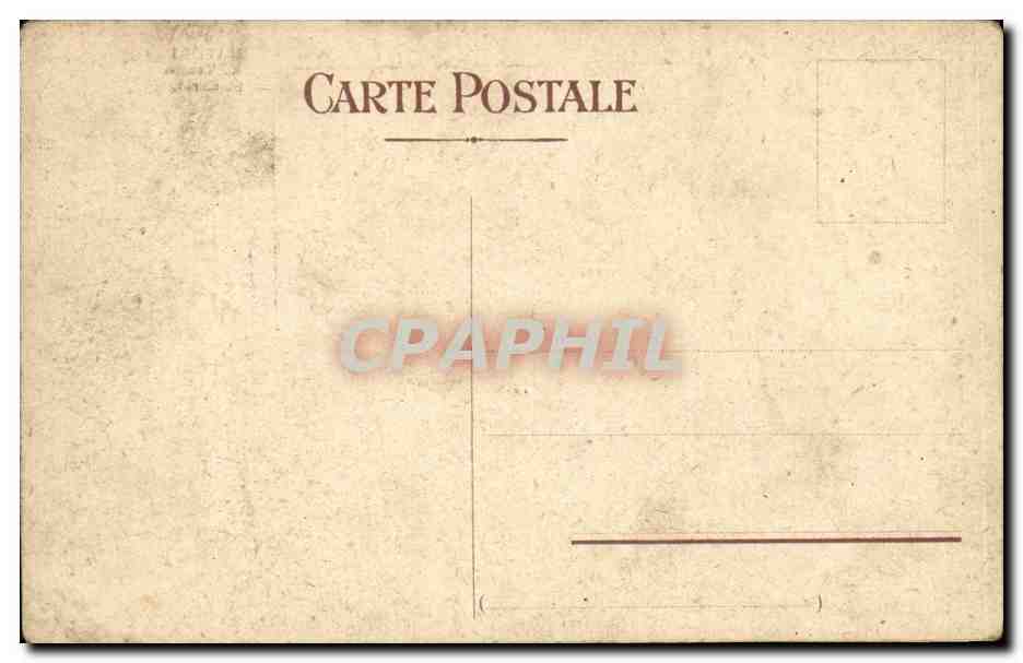 Italie Italia Napoli CPA R Teatro S Carlo — Rückseite