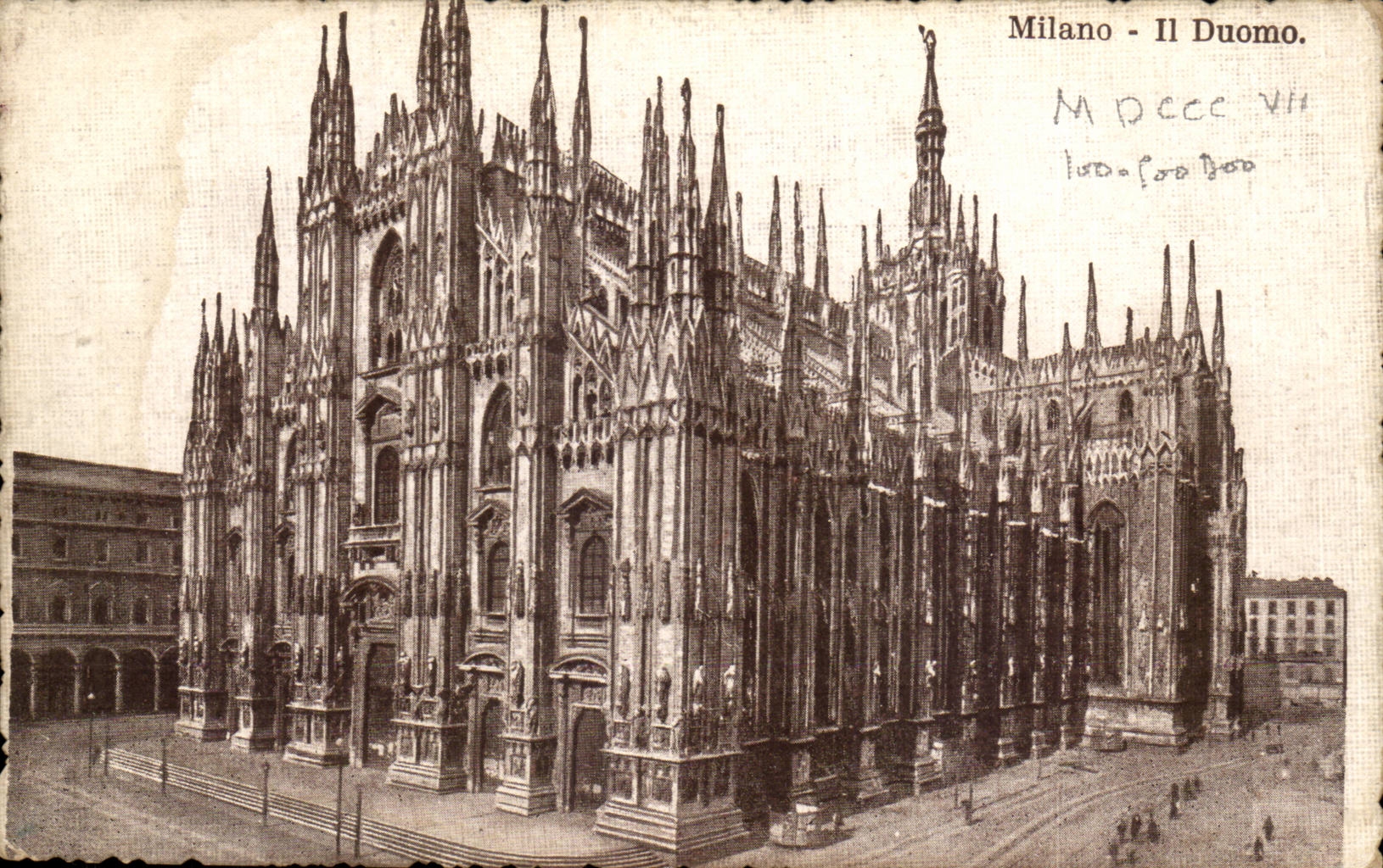 Italie Italia Milano CPA Il Duomo