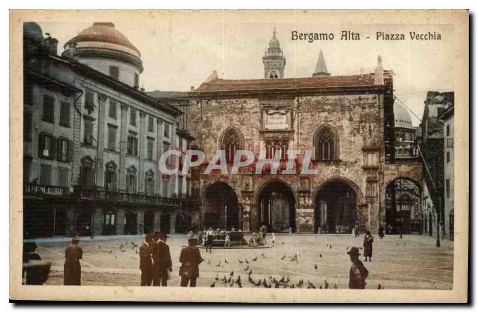 Italy - Italie - Lombardie - Lombardy - Bergamo Alto -CPA 