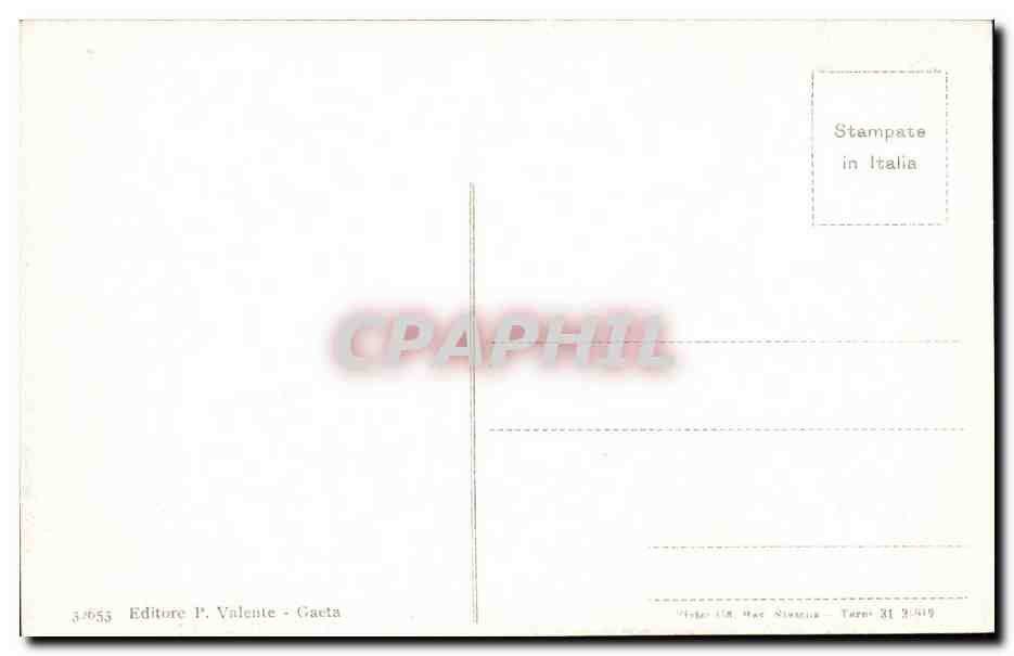 Italy - Italie - Lazio - Gaeta Monte Orlando e Panorama -CPA  — Back