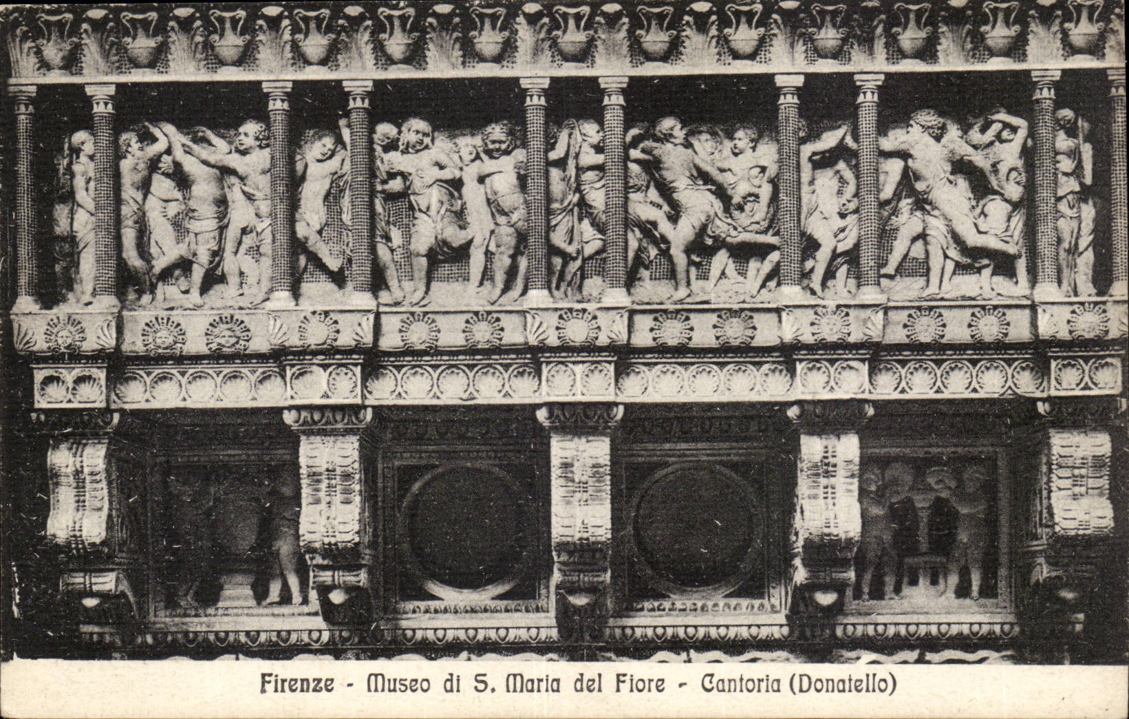 Italy - Italie - Toscana - Tuscany - Florence - Firenze Museo di S Maria del Flore - Cantoria - Donatello - CPA 