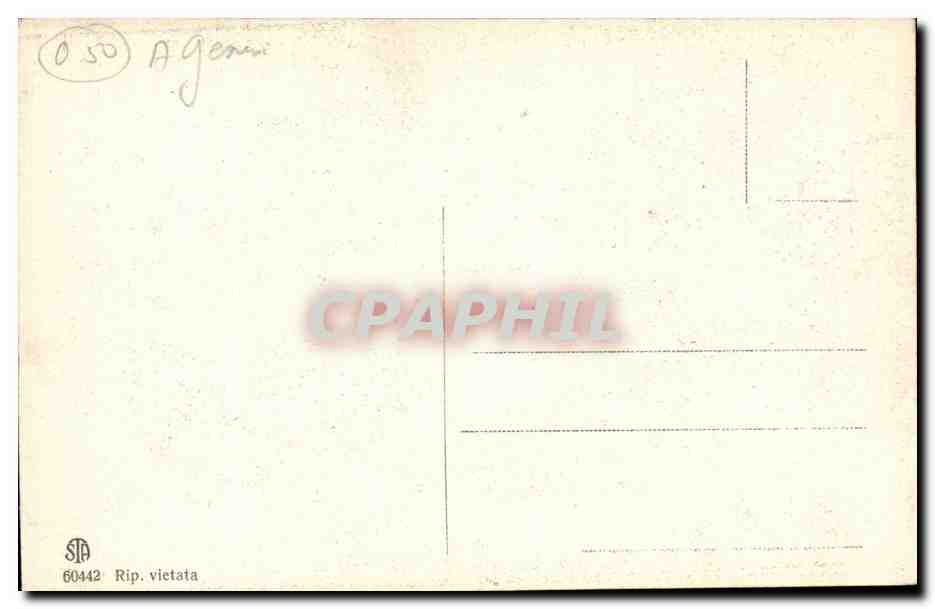 Italy - Italie - Toscana - Tuscany - Florence - Firenze Museo di S Maria del Flore - Cantoria - Donatello - CPA  — Rückseite
