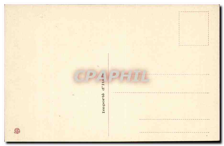 Italy - Italie - Les Arbres - La Compagne - CPA  — Rückseite