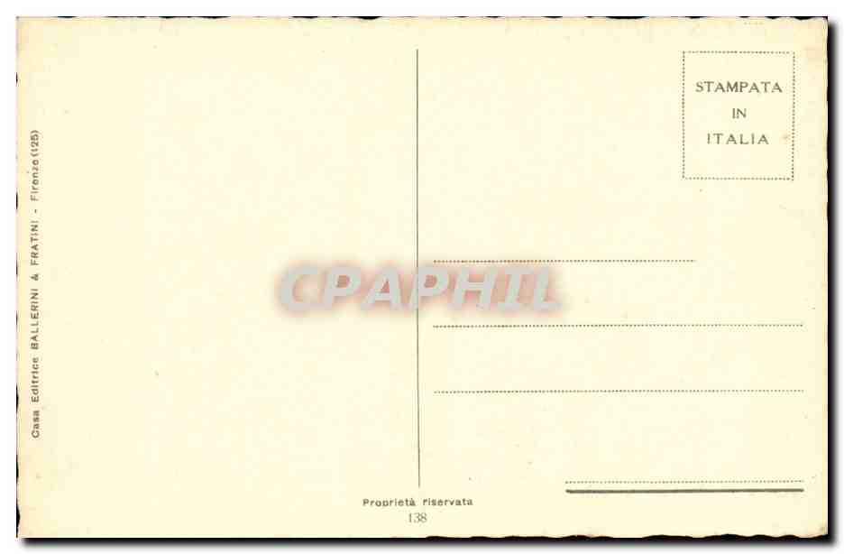 Italy - Italie - Florence - Firenze - Toscana - Tuscany - Panorama - CPA  — Rückseite