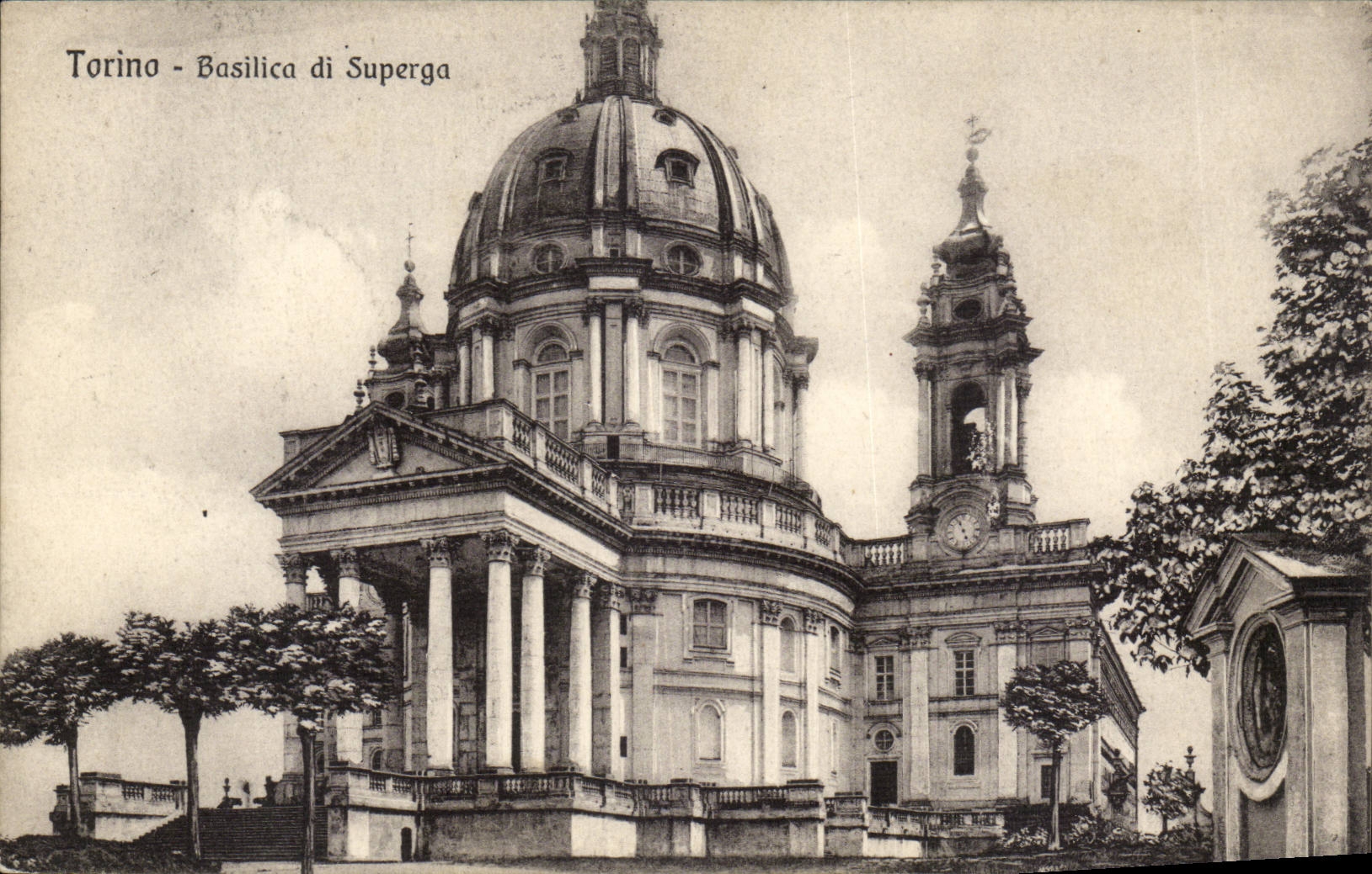 Italy - Italie - Torino - Turin -Piedmont - Basilico di Superga -CPA 