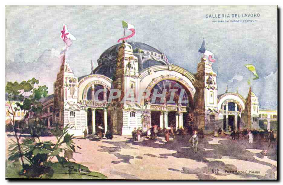 Italy - Italie - Lazio - Galleria del Lavoro - CPA 