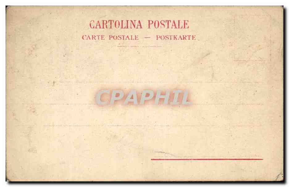 Italy - Italie - Napoli CPA — Verso