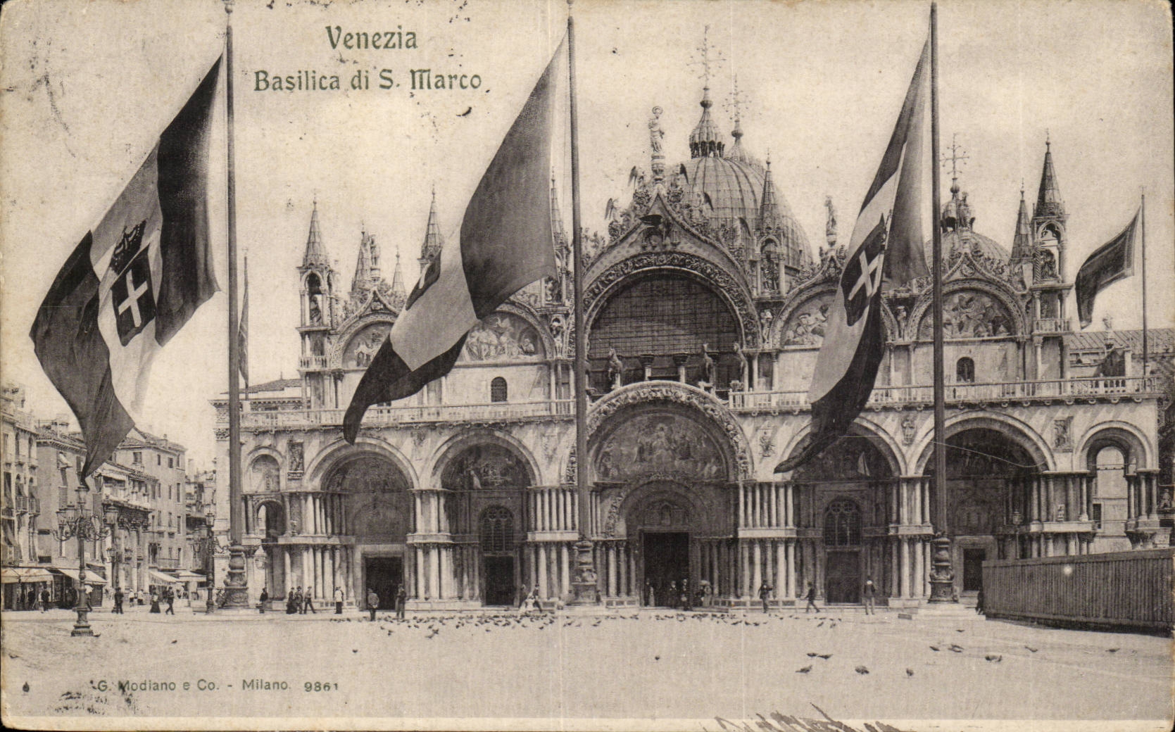 Italie - Italy - Venezia - Venice - Basilico di S Marco - CPA 