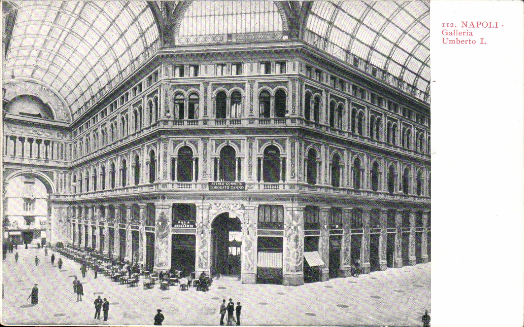 Italie - Italy -napoli - Naples - Galleria Umberto- CPA 