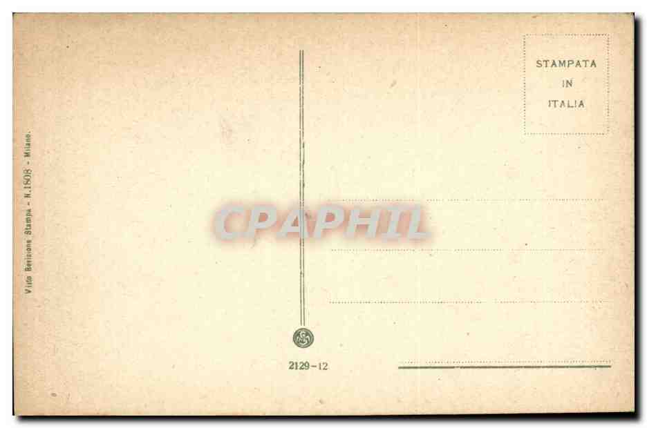 Italie - Italy - Venezia - Venice - Palozzo Ducale - CPA  — Rückseite