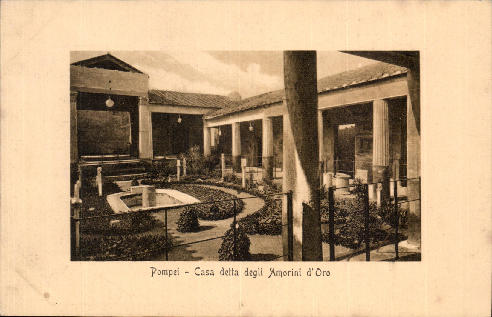 Italie - Italy - Naples - Napoli - Pompei - Casa della degli Amorini d'oro - CPA 