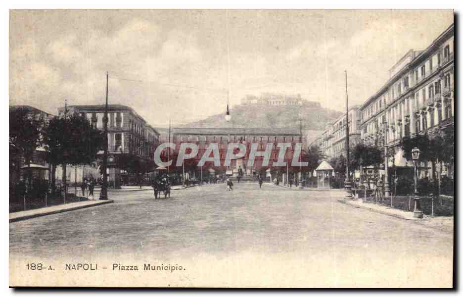 Italie - Italy - Napoli - Naples - Piazza Municipio - CPA 