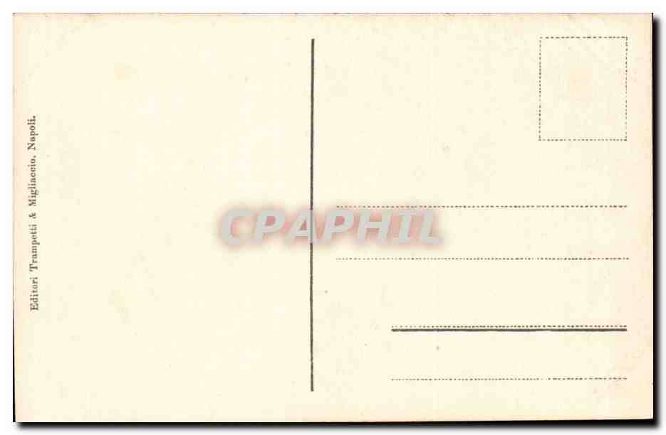 Italie - Italy - Capri - Torre di Tiberio - CPA  — Rückseite