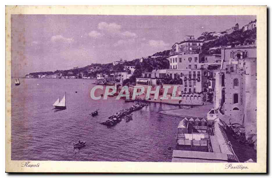 CPA Italie Italia Napoli Posillipo