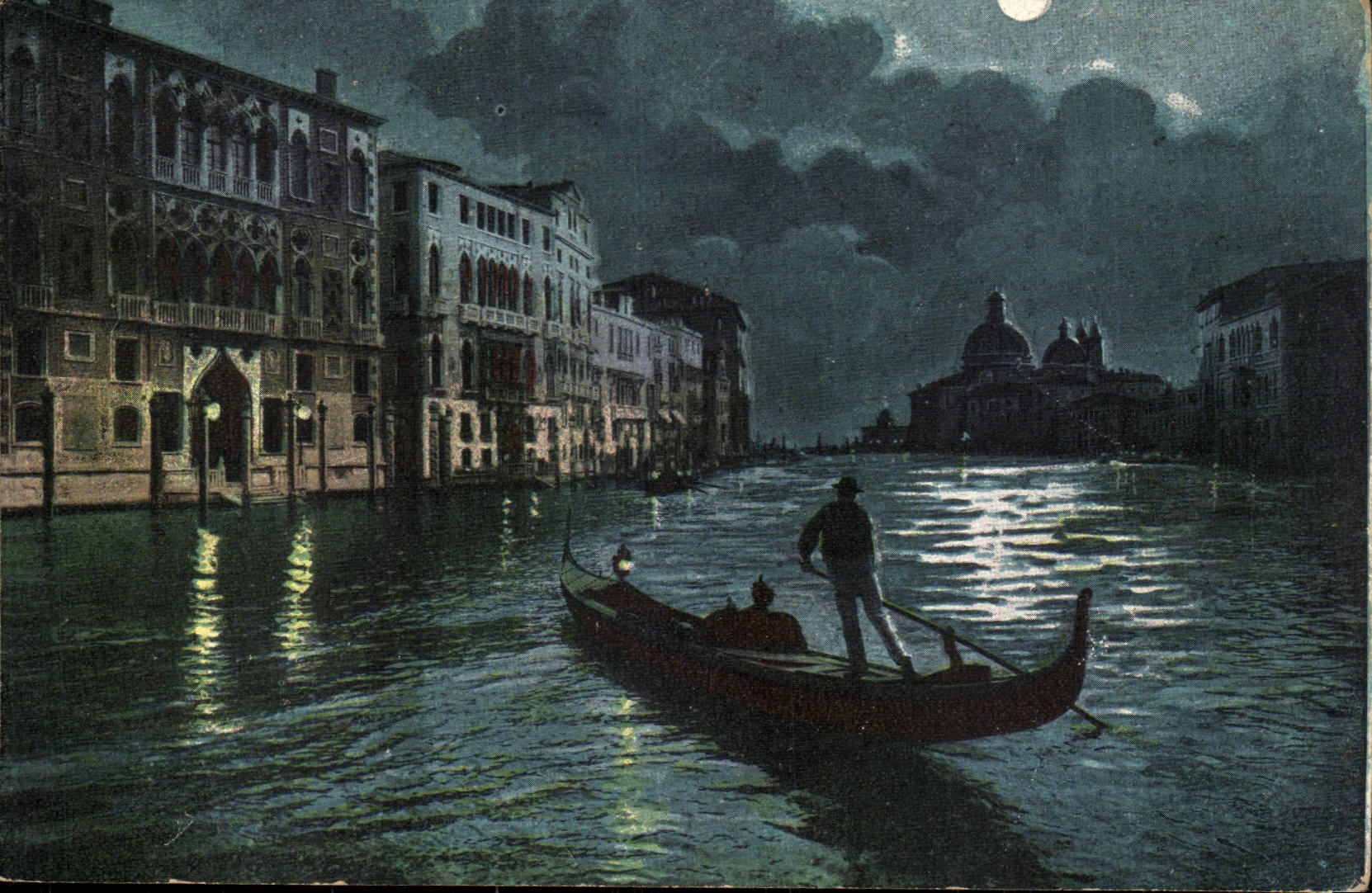 CPA Italie Italia Venezia Palazzo Franchetti Venice