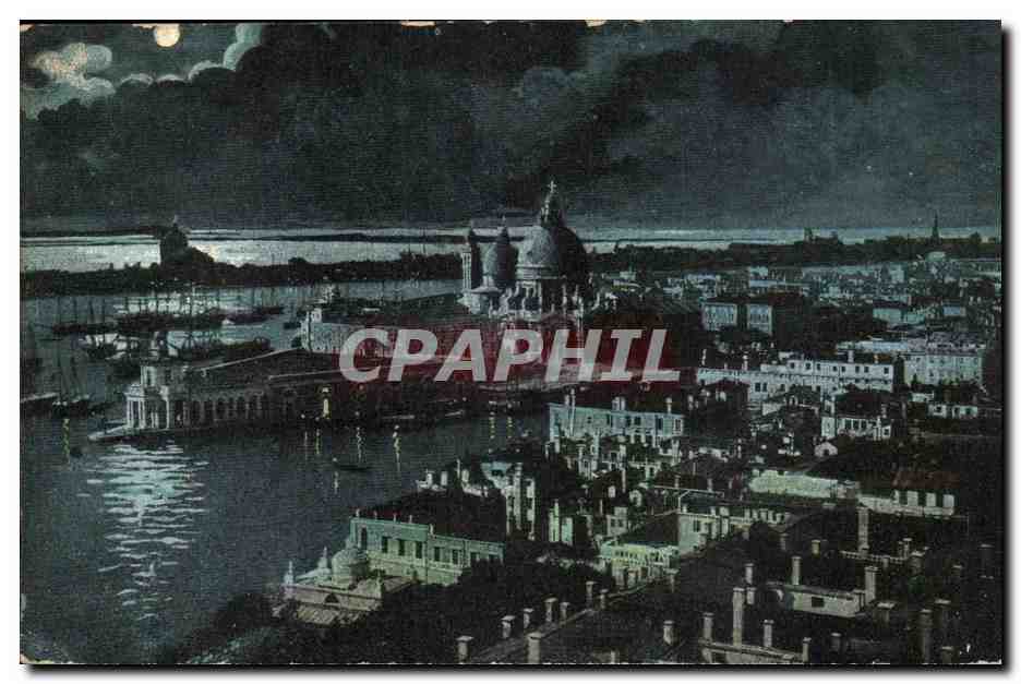 CPA Italie Italia Venezia Panorama del Campanile Venice