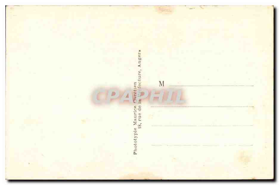 Chantemerle CPA L'interieur de la chapelle — Rückseite