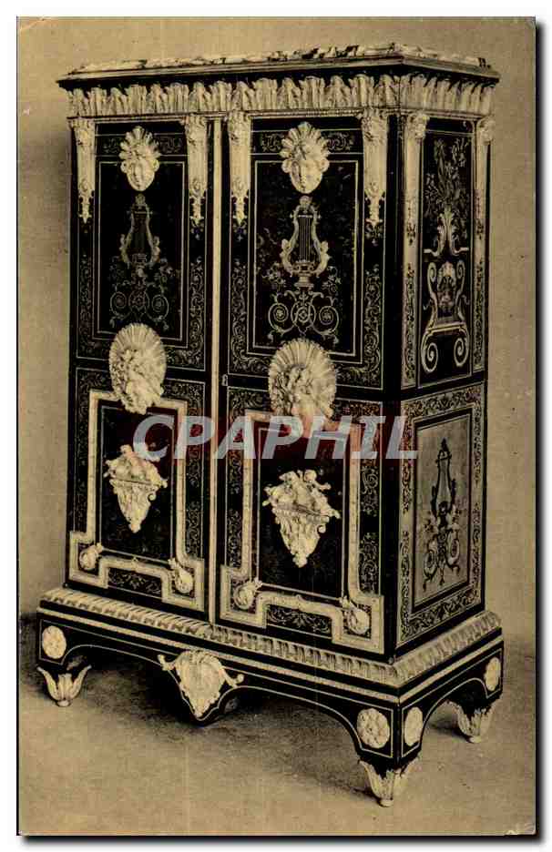 Armoire en marqueterie — André-Charles Boulle — édit. Fernand Nathan, Paris