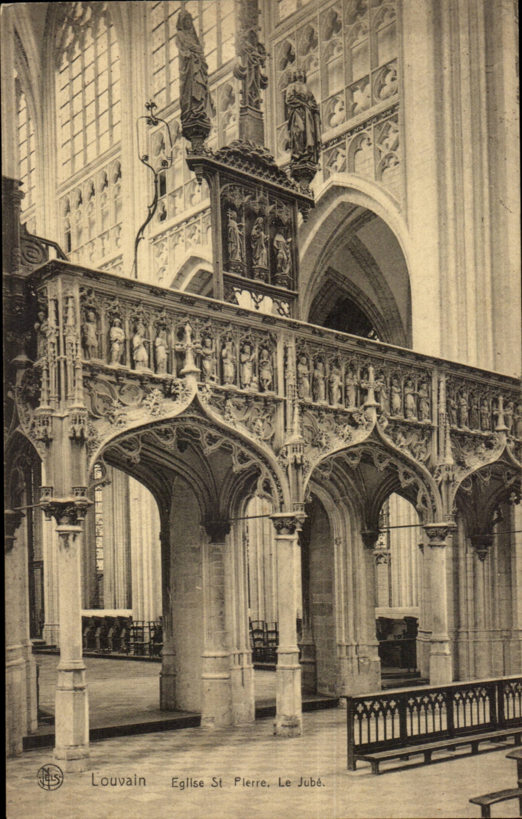 Louvain — Église Saint-Pierre, le jubé — J. L. S. éditeur
