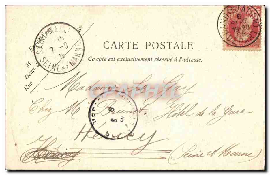 Gand — Le Beffroi et la Halle aux Draps — typie De Graeve, Gand — Verso