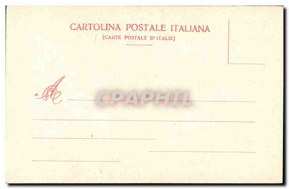 Italie Italia CPA Milano Interno della Chiesa Frepositurale d san Sepoclcro — Rückseite