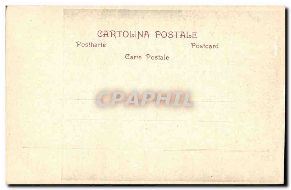 Italie Italia Viterbo CPA Casa medioevale Piazza dei Duono — Rückseite