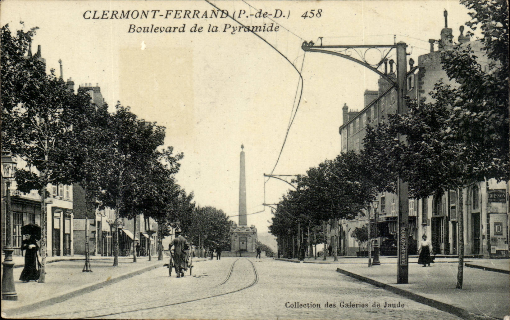Puy de Dome- Clermont-Ferrand-Boulevard de la Pyramide--CPA