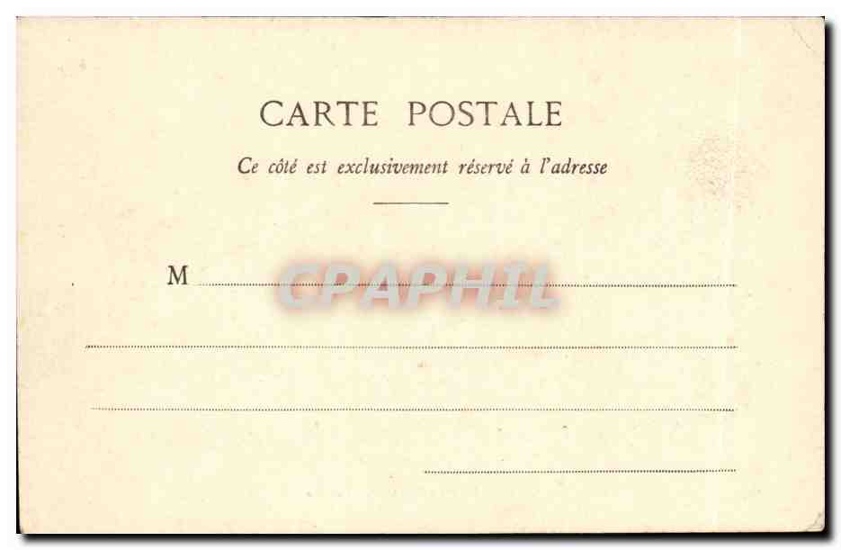 Puy de Dome- Clermont-Ferrand- La Gare--CPA — Verso