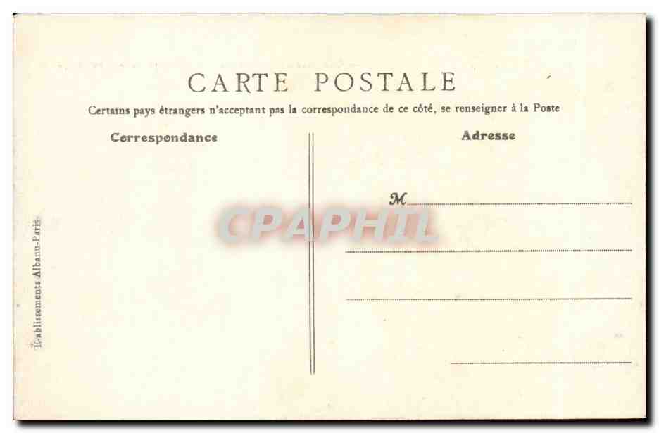 Clermont-Ferrand — Perspective de la Place de Jaude — E.A. n°44 — Verso