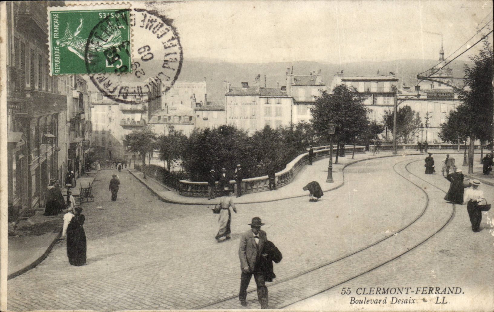 Clermont-Ferrand — Boulevard Desaix — éditeur LL