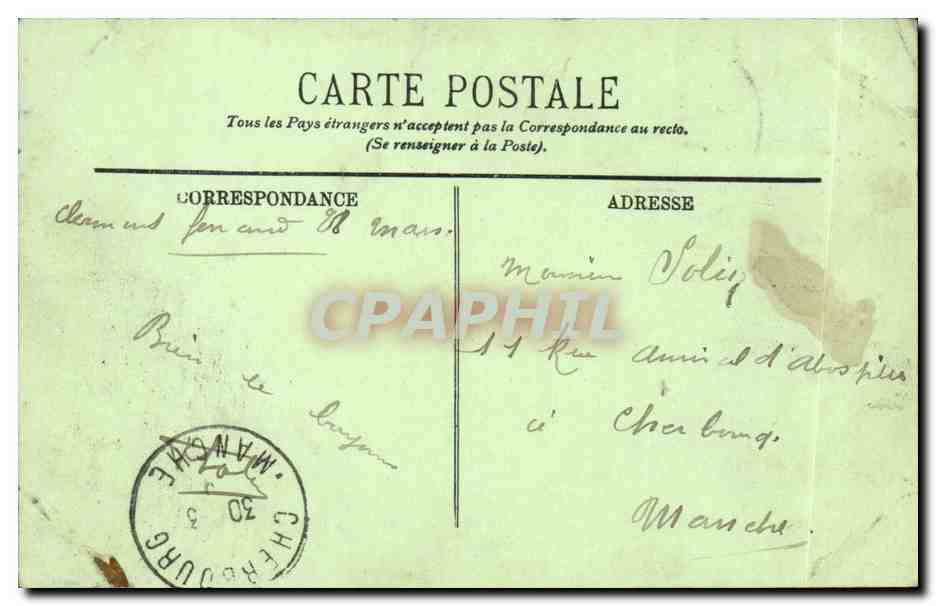 Clermont-Ferrand — Boulevard Desaix — éditeur LL — Rückseite