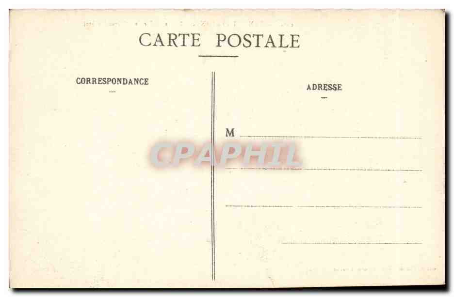 Puy de Dome- Clermont-Ferrand- Eglise St Pierre et Grand Hotel --CPA — Rückseite