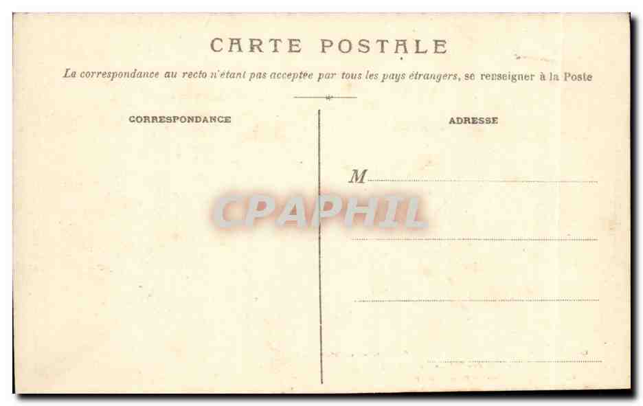 Royat — Le Roi des Belges Léopold II au Parc de l'Établissement Thermal — Cl. A Prulière — Verso