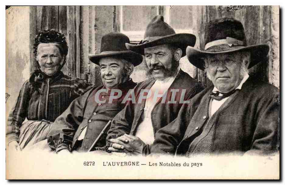 L'Auvergne — Les Notables du pays — n° 6272