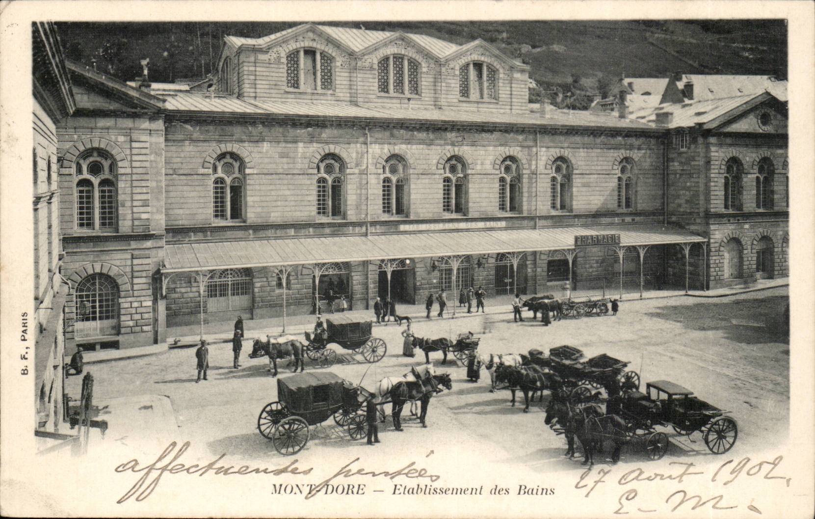 Montdore — Etablissement des Bains — B.F. Paris