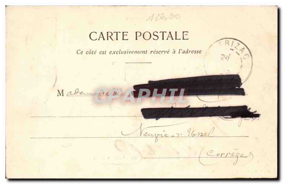 Puy de Dome- L'Auvergne- Une Vacherie au moment de la traite - -CPA — Rückseite