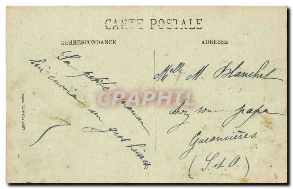 Le Mont-Dore — Place Michel Bertrand et Établissement Thermal — LL. — Verso