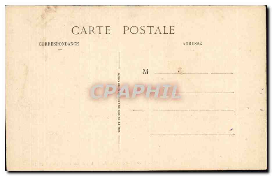 Sanatorium de DURTOL (P.-de-D) — Cure de la Charmille — Reverso
